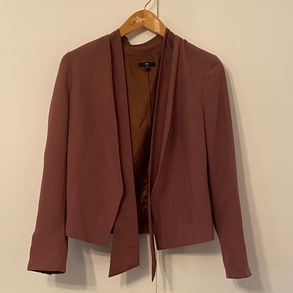 GAP Women's  brown / maroon Blazer